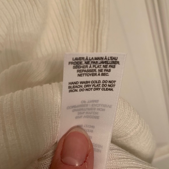 NWOT Dynamite Ribbed Scoop Neck Tee - Picture 6 of 6